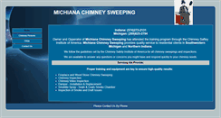 Desktop Screenshot of michianachimney.com